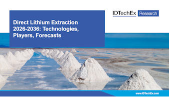Direct Lithium Extraction 2026-2036: Technologies, Players, Forecasts