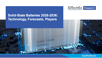 Solid-State Batteries 2026-2036: Technology, Forecasts, Players